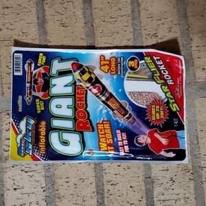 Big Sky Inflatable Giant Rocket Star Flier Rocket